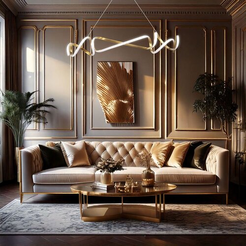 Toolight LED svijetiljka APP1777-CP GOLD Slike