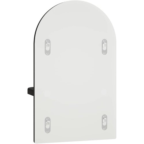  Zidna polica 2 kom. Crna 23 x 13,5 x 37,5 cm Prerađeno drvo Slike