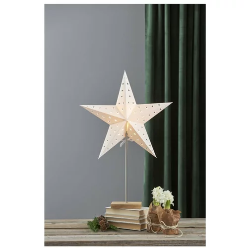 Star Trading bijeli svjetlosni ukras star, visina 65 cm