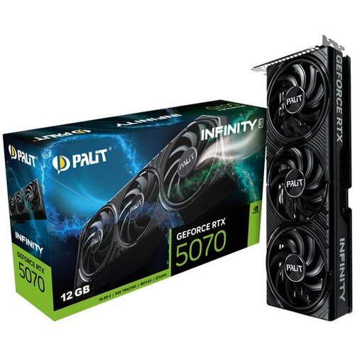Palit Grafička kartica RTX 5070 Infinity 3 12GB GDDR7 192bit Cene