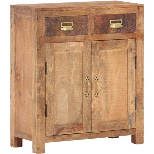 VidaXL Komoda 65x30x75 cm trden robusten mangov les Slike