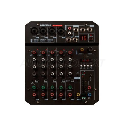 Fonestar Mikseta 6 kanala MIX-6LIVE BT/USB/PC LIVE STREAM Cijene