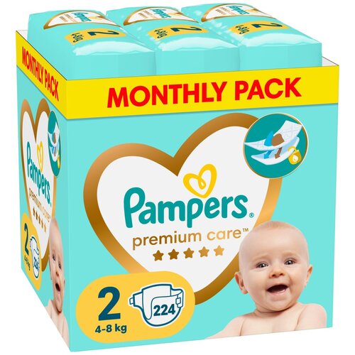 Pampers plenice mesečno pakiranje S2 224/1 Slike