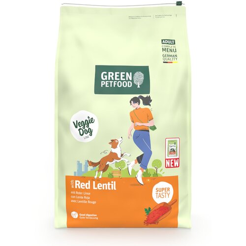 Green Petfood Veggie Dog s crvenom lećom - 10 kg Slike