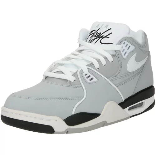 Nike Sportswear Niske tenisice 'AIR FLIGHT 89' siva / crna / bijela