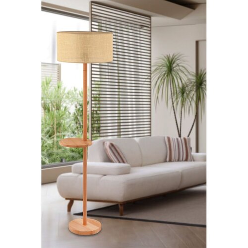 Opviq podna lampa 20583, 1 × E27, drvo / krem Cene