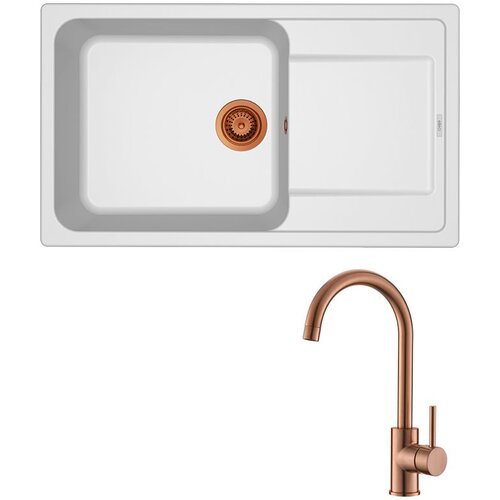 ELLECI Set Life 410 + slavina Vida Bakar/Bianco Slike