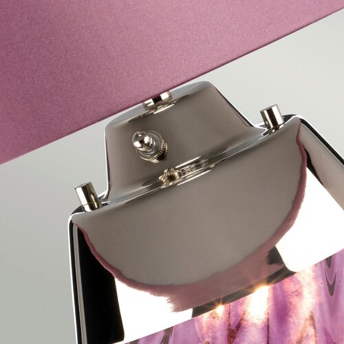 Elstead Lighting Elstead LENA-TL-S-PLUM - LED stona lampa LENA 1xE27/60W/230V + 1xGU10/7W ružičasta Slike
