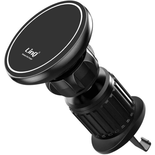 LINQ Magnetno držalo za avto 15 W Air Vent, vrtljivo, - crno, (20918269) Slike