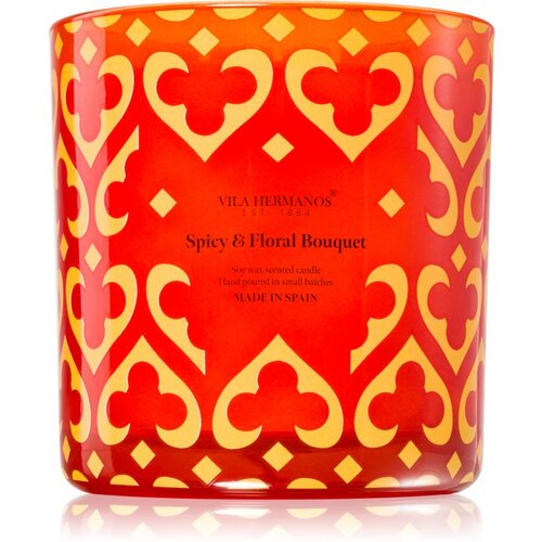 Vila Hermanos 70ths Year Spicy &amp;amp; Floral Bouquet di&amp;scaron;eča sveča 500 g Slike