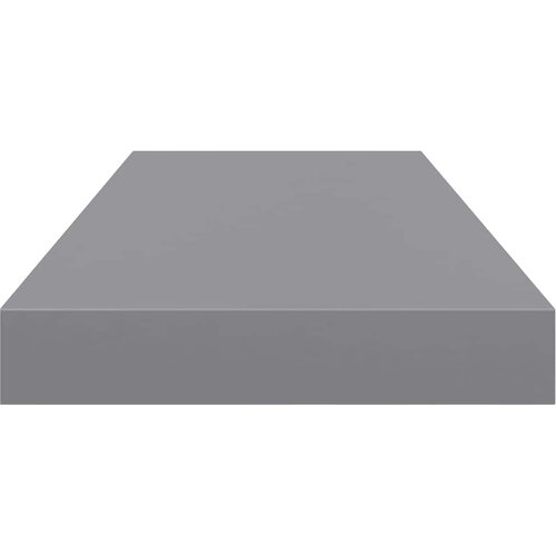  Plutajuće zidne police 2 kom sive 60 x 23,5 x 3,8 cm MDF Slike