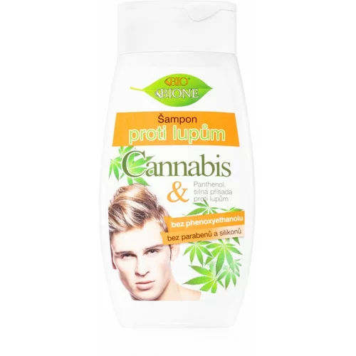Bione Cosmetics Cannabis šampon protiv peruti za muškarce 260 ml