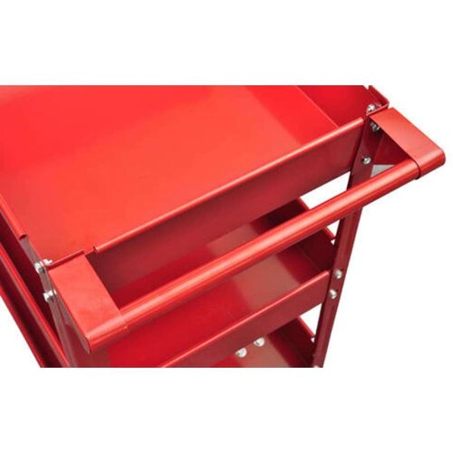 3 140157 Workshop Tool Trolleys with Shelves 2 pcs Cene