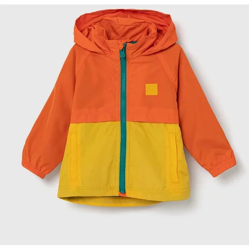 GAP Otroška jakna oranžna barva