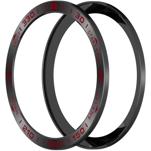 INF združljivo z garmin Quatix8 jekleno ohi&scaron;je za hitrostno uro black/red 51MM, (5000079505) Cene