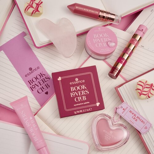 Essence BOOK LOVERS CLUB kremasto rdečilo odtenek 01 Chapter: Pink Poetry 2.8 g Slike