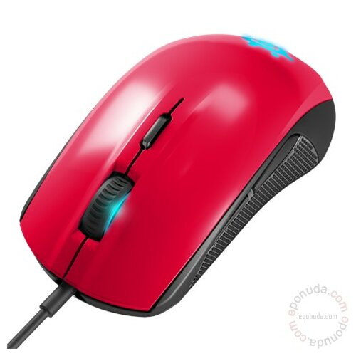 Steelseries Rival 100 Gaming Optical Mouse Red miš Slike