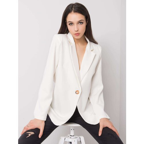 Fashion Hunters Women&amp;#039;s jacket OH BELLA Ecru Slike