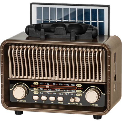Krüger&Matz Prijenosni solarni bluetooth FM radio sa nosačem za mobitel KRUGER&MATZ KM0832 Cijene
