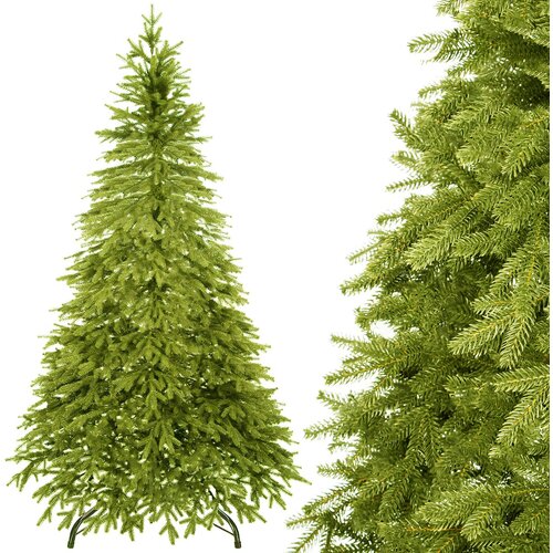 springos UMETNO BOŽIČNO JELKO KAVKA&Scaron;KA SMREKA 220cm PREMIUM 100% PE LIKE V ŽIVO, (21638302) Cene