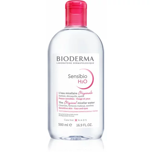 Bioderma sensibio H2O micelarna vodica za osjetljivu kožu 500 ml za žene