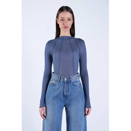 Trend Alacati Stili Ženska bluza Alc-X15155, Tamnoplava Slike