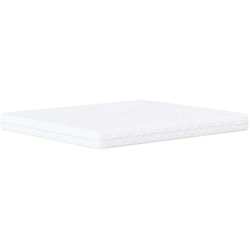 VidaXL Krevet s madracem bijeli 160x200 cm od umjetne kože Slike