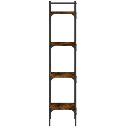 Police za knjige 4 razine boja hrasta 35 x 30 x 138,5 cm drvene Slike