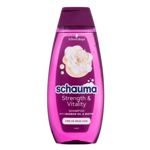 Schwarzkopf Schauma Strength & Vitality Shampoo šampon za jačanje i vitalnost za ženske