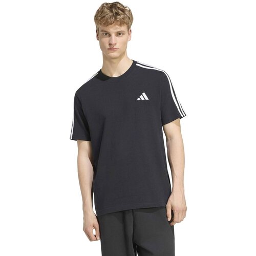 Adidas Majice s kratkimi rokavi M 3S Sj Lc T Črna Slike