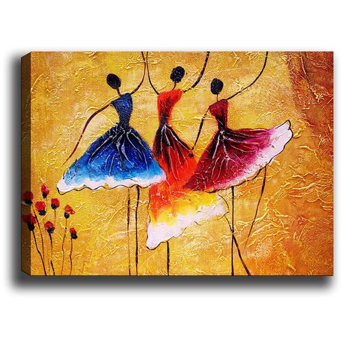 Wallity kanvas tablo (70 x 100) - 151 multicolor decorative canvas painting Cene