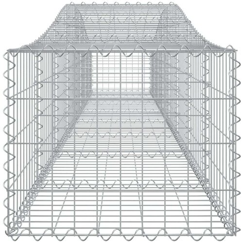  Lučne gabionske košare 4 kom 400x50x40/60 cm pocinčano željezo Cijene