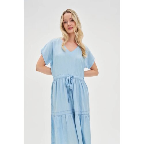 Marisse Women's Dress L-Su-4623 L.Blue Cene