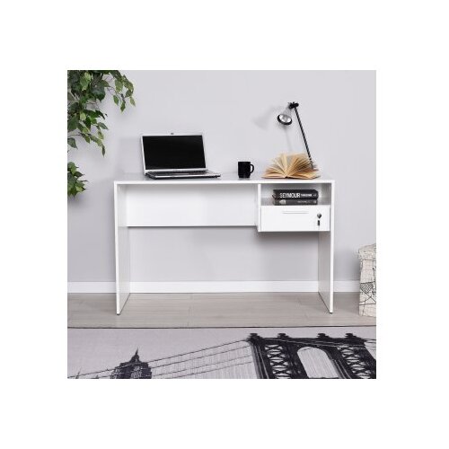 Hanah home CMS 510 DD 1 Radni sto, 120x75x60cm, Bijeli Cene