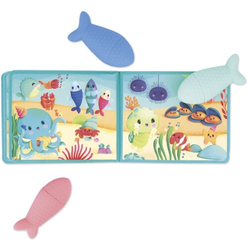 Janod Bath Book Party under the sea slikovnica za u kadu 10m+ 1 kom Slike