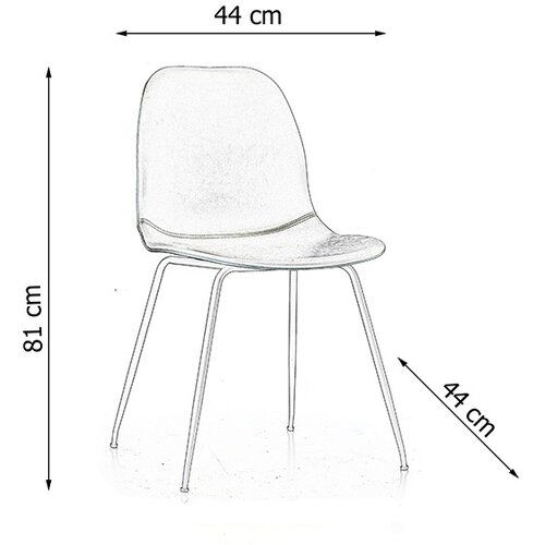  Moderna stolica James braon FA0075 Slike