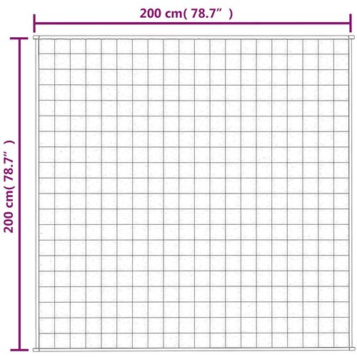  Te&amp;scaron;ka deka svijetla krem 200x200 cm 9 kg od tkanine Slike
