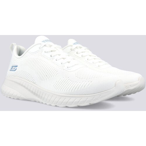 Skechers Nizke superge BOBS SQUAD CHAOS - FACE OFFa Bela Slike