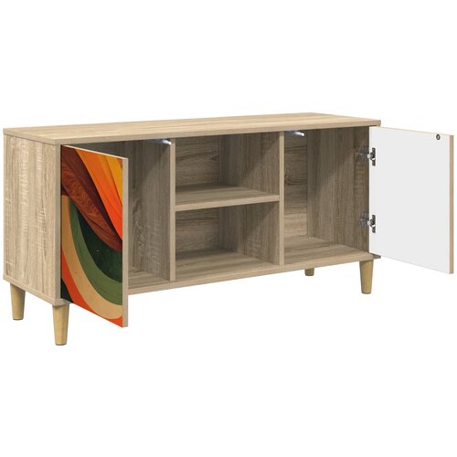  ormar BONN 102 x 33 x 50 cm Sonoma Konstruirano drvo Slike