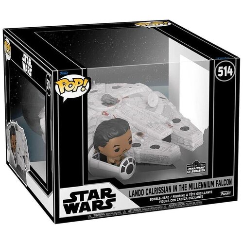 Funko POP RIDE SUPER DELUXE: STAR WARS - LANDO IN MILLENIUM FALCON (EXCLUSIVE) Slike