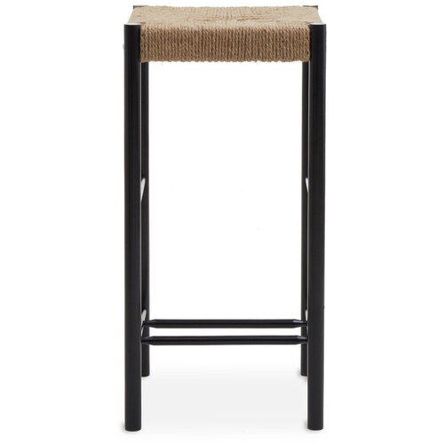 Premier Housewares Črn/v naravni barvi barsko stol iz masivne bukve (vi&amp;scaron;ina sedeža 72 cm) Bandar &amp;ndash; Slike