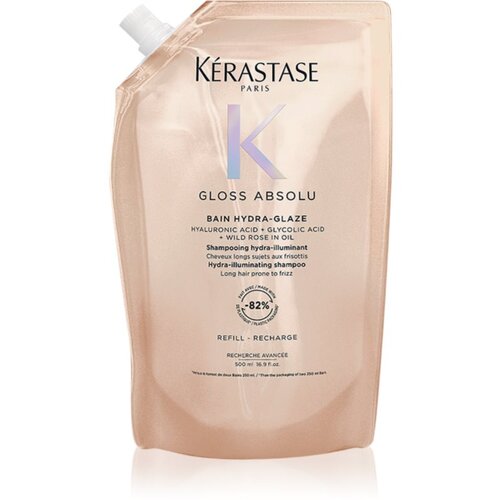 K&amp;eacute;rastase Gloss Absolu &amp;scaron;ampon proti krepastim lasem 500 ml Slike