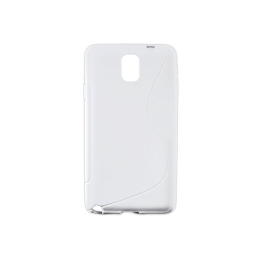  S silikonski ovitek za Samsung N9000 Galaxy NOTE 3 bel Slike