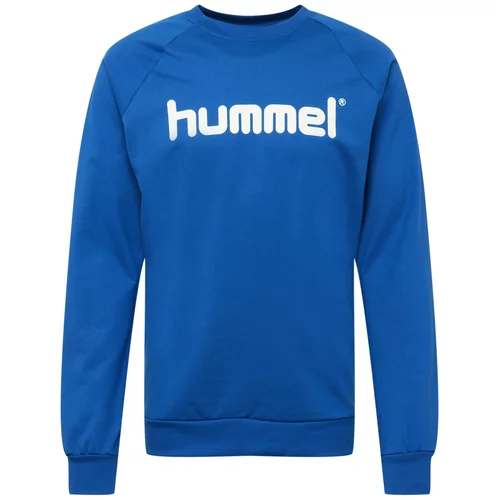 Hummel Športna majica modra / bela