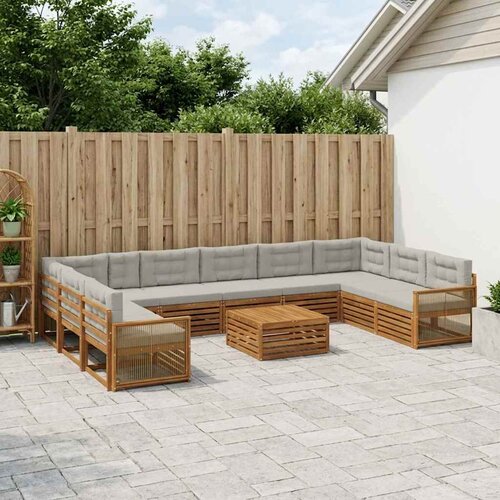  Setovi sofa 11 kom. Čvrsto drvo akacije Cijene