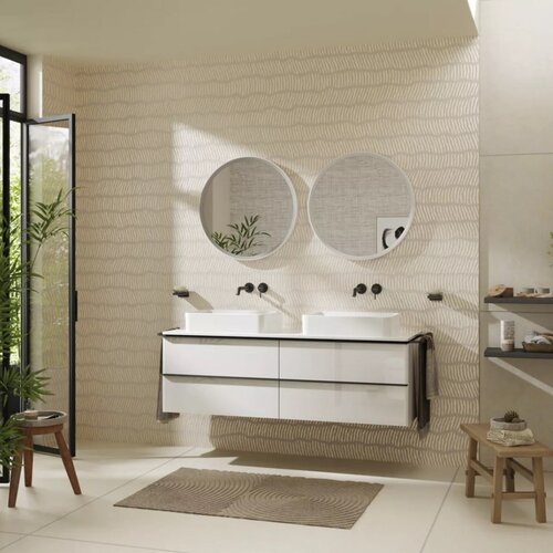Hansgrohe 73351670 Tecturis S EcoSmart+ podometna armatura za umivalnik črna Slike