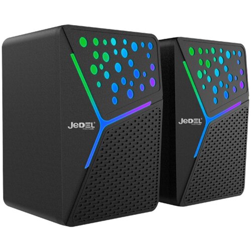 Jedel Kompjuterski zvucnici COLORFULr S-554 USB crni Cene