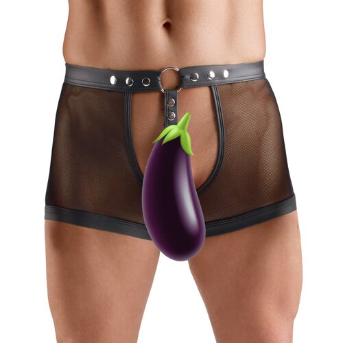 Svenjoyment Delicate Net Jock Pants with Cock Ring 2100398 Black M Cijene