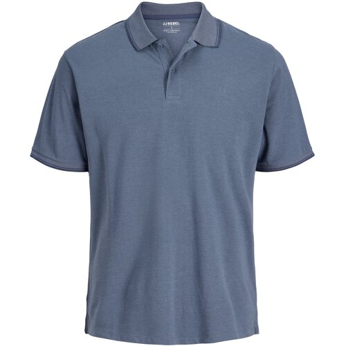 JJ Rebel mu&scaron;ka polo majica 12271166, sivo-teget Cene