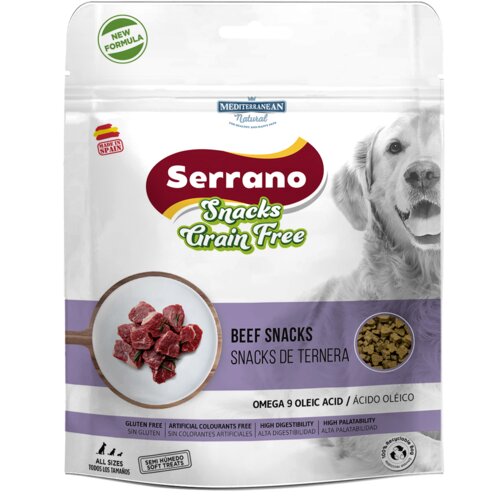Mediterranean_Natural Serrano Sticks Grain Free Govedina 150g Slike